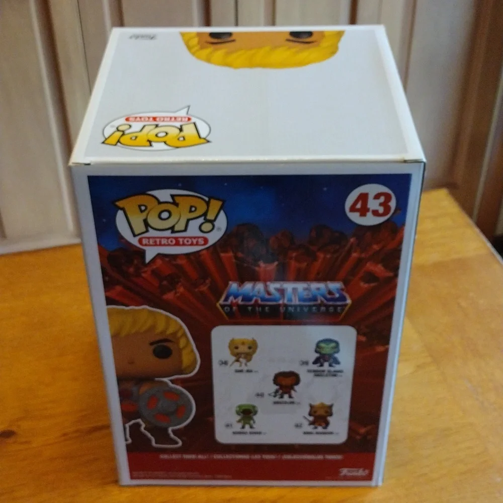 Large 10" He Man Masters of the Universe #43 Funko Pop Retro Toys Vinyl Figure - Picture 4 of 8